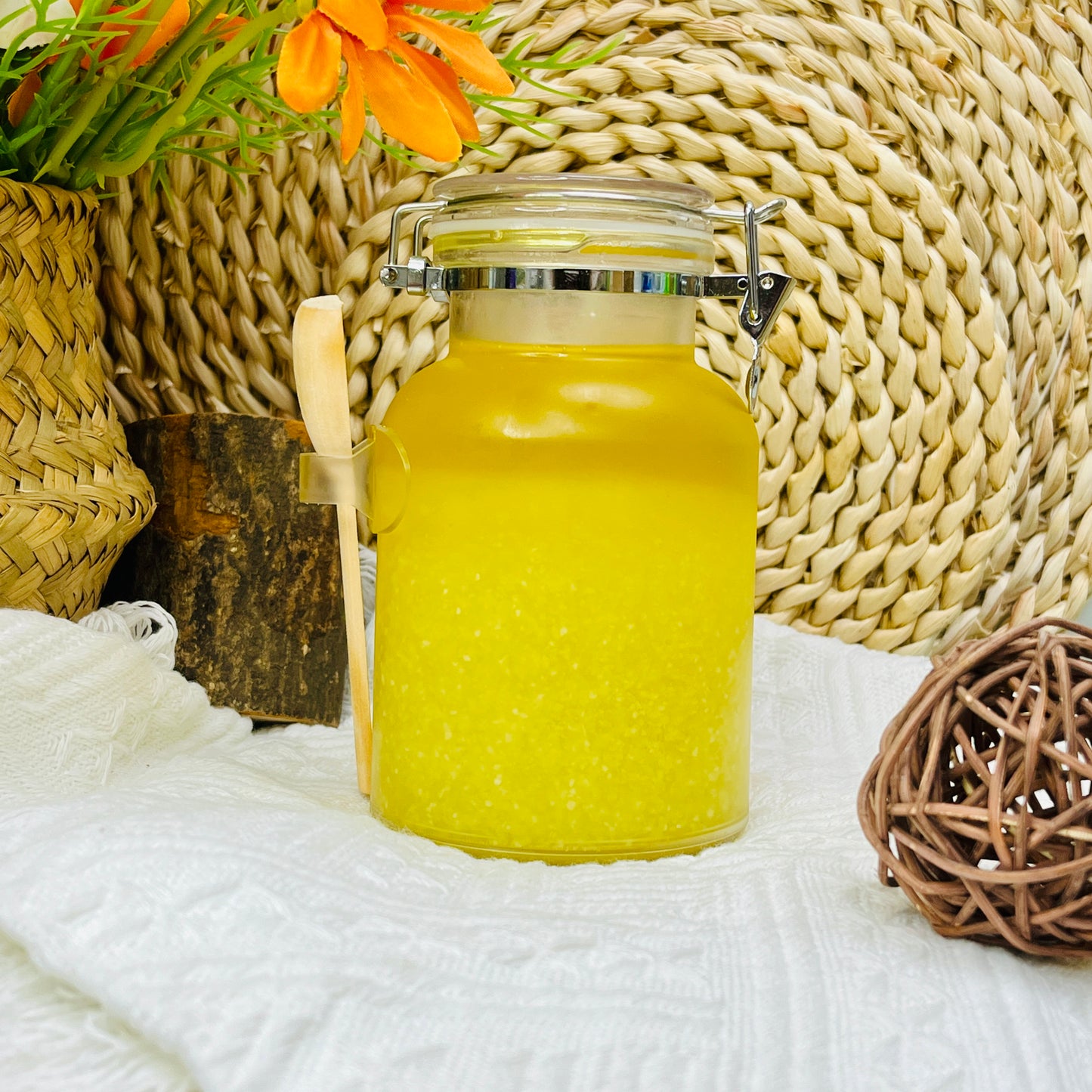 Turmeric Dead Sea Salt Scrub Oil 300g